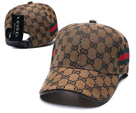 gucci hat tan|gucci snapback hat.